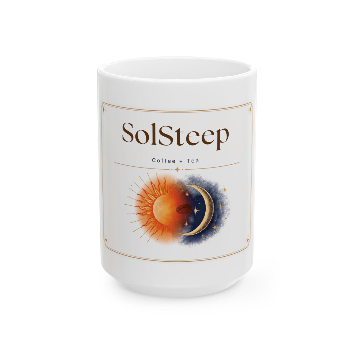 SolSteep Sun & Moon Ceramic Mug — 11oz/15oz
